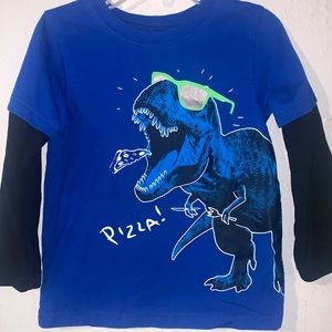 Blue long sleeve shirt